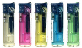 電子ライター　ＮＰ−６透明５色